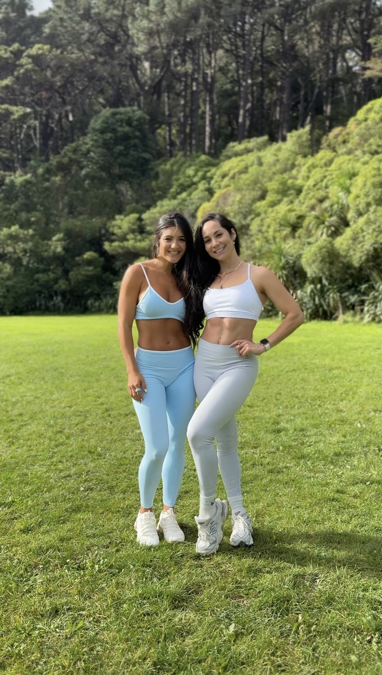 Luisa Gordillo and Eli Hoyos